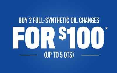 Buy 2 Full-Synthetic Oil Changes
