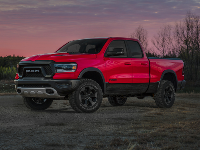 A 2021 RAM 1500 promotional image