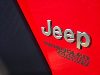 2018 Jeep Wrangler Unlimited Sport S 4x4