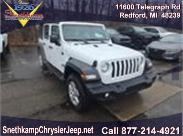 2022 Jeep Wrangler Unlimited Sport S 4x4