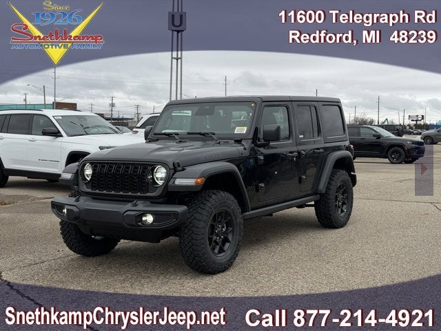 2026 Jeep Wrangler WRANGLER 4-DOOR WILLYS