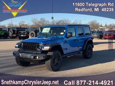 2026 Jeep Wrangler WRANGLER 4-DOOR WILLYS