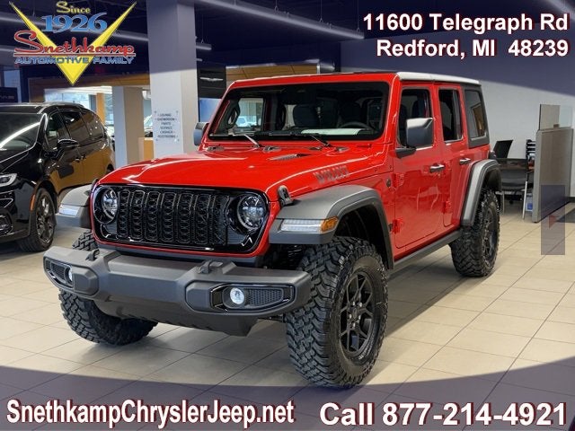 2026 Jeep Wrangler WRANGLER 4-DOOR WILLYS