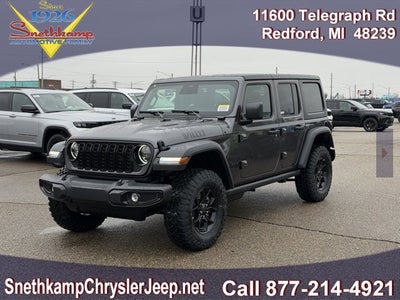 2026 Jeep Wrangler WRANGLER 4-DOOR WILLYS