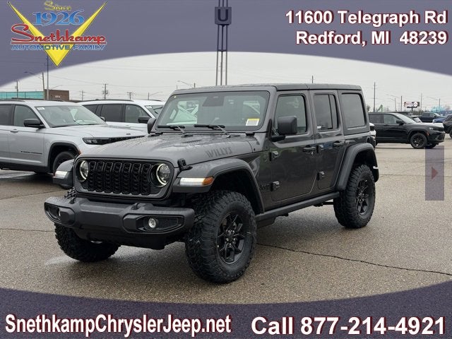 2026 Jeep Wrangler WRANGLER 4-DOOR WILLYS