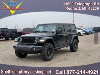2026 Jeep Wrangler 4-Door Willys 4x4
