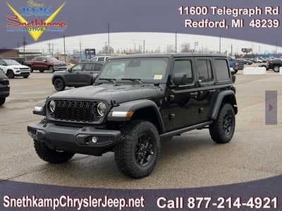 2026 Jeep Wrangler WRANGLER 4-DOOR WILLYS