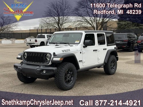 2026 Jeep Wrangler WRANGLER 4-DOOR WILLYS