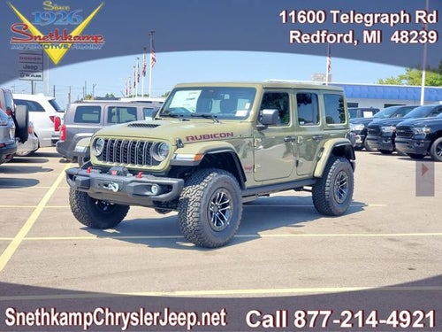 2026 Jeep Wrangler WRANGLER 4-DOOR RUBICON X