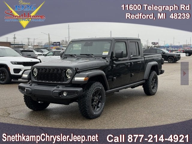 2026 Jeep Gladiator GLADIATOR WILLYS 4X4