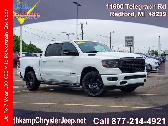 2022 RAM 1500 Big Horn Crew Cab 4x4 5'7' Box