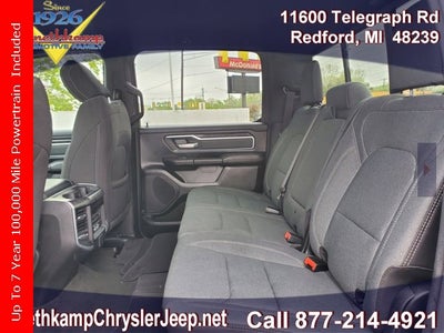 2022 RAM 1500 Big Horn Crew Cab 4x4 5'7' Box