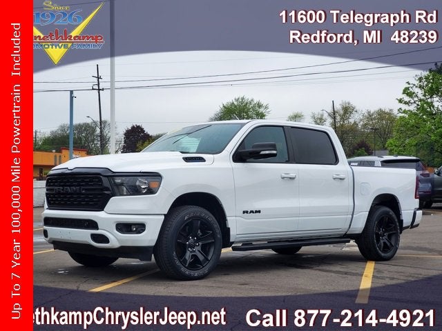 2022 RAM 1500 Big Horn Crew Cab 4x4 5'7' Box