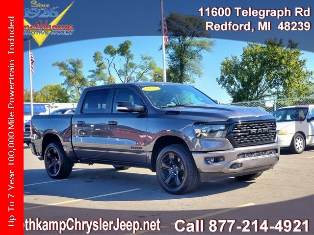2022 RAM 1500 Big Horn Crew Cab 4x4 5'7' Box