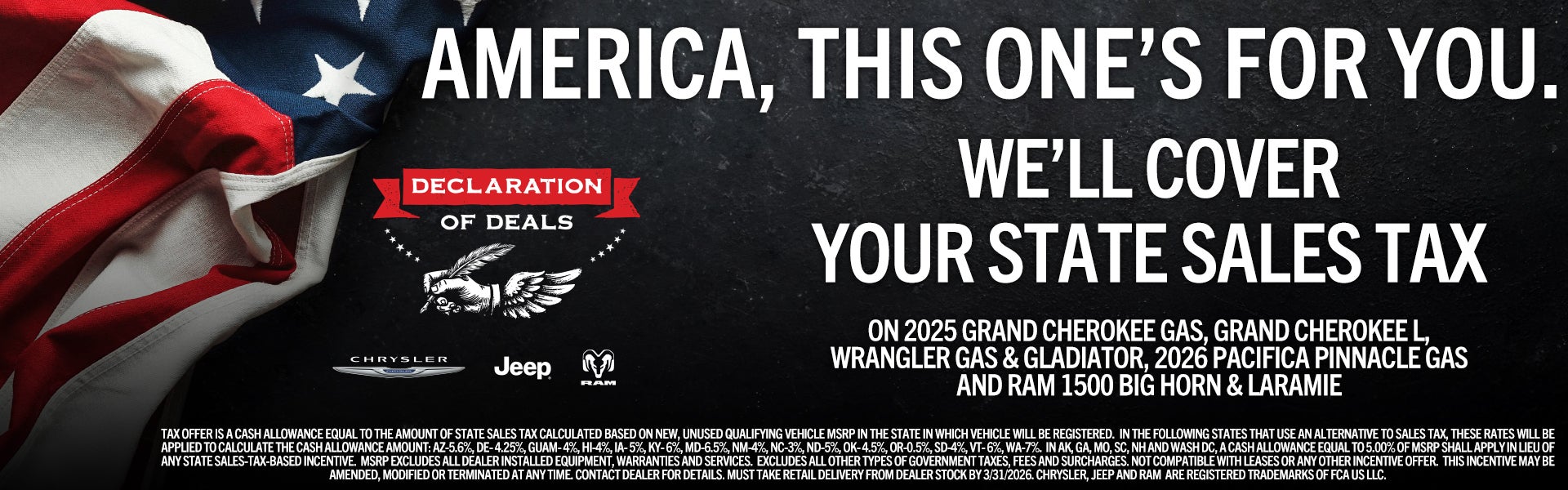 America state sales tax